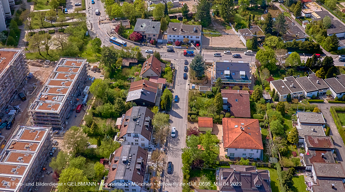 04.05.2023 - Luftbilder vom Haus für Kinder in Neuperlach